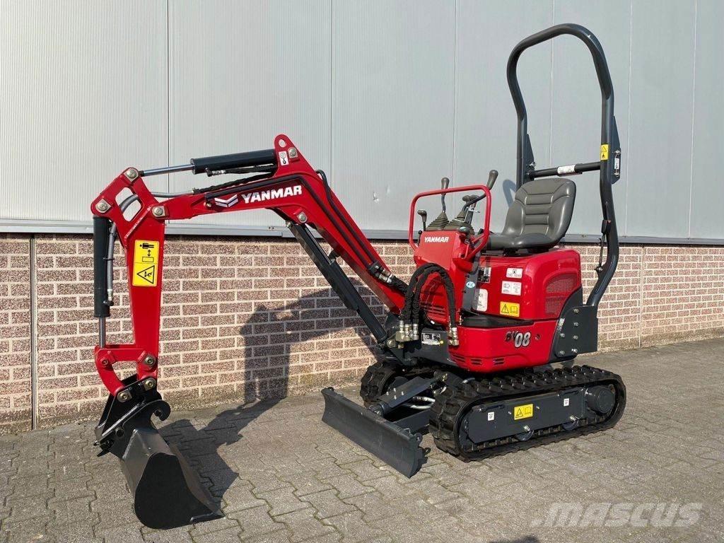 Yanmar SV08 Mini rýpadlá < 7t