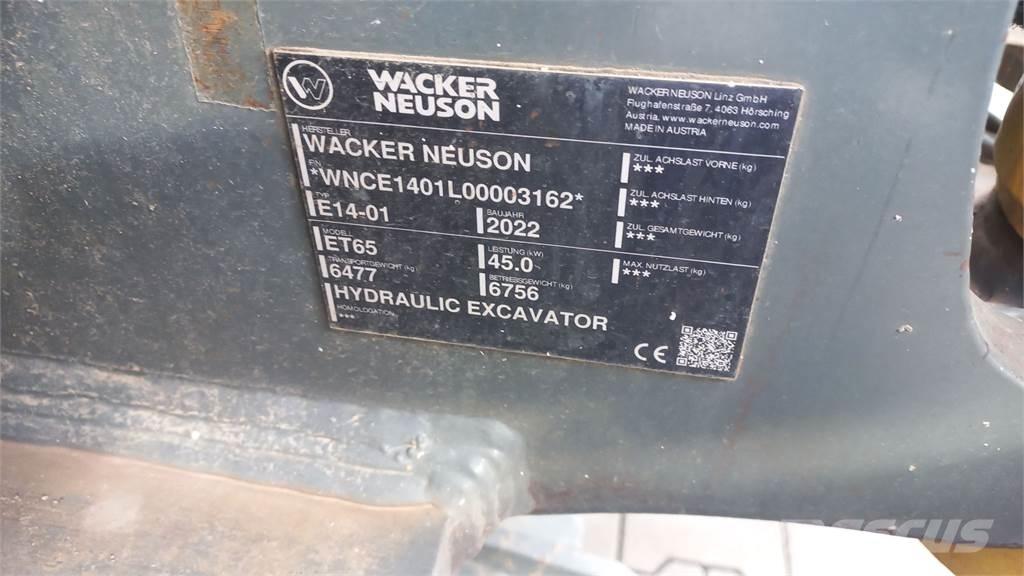 Wacker Neuson ET65 Pásové rýpadlá