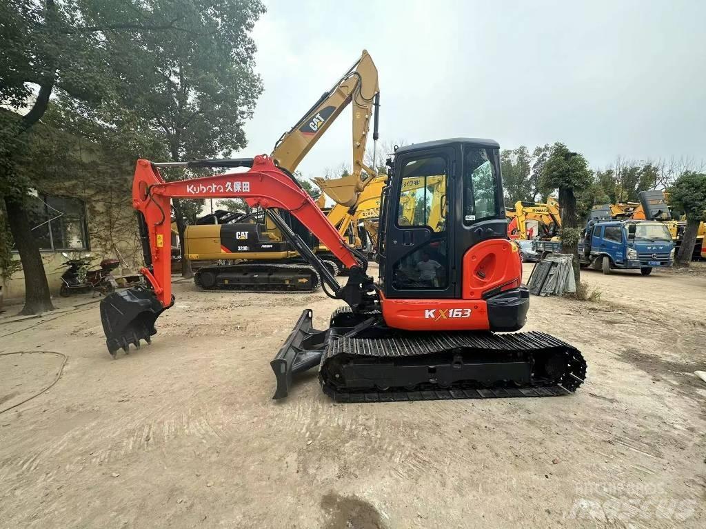 Kubota KX 163 Pásové rýpadlá