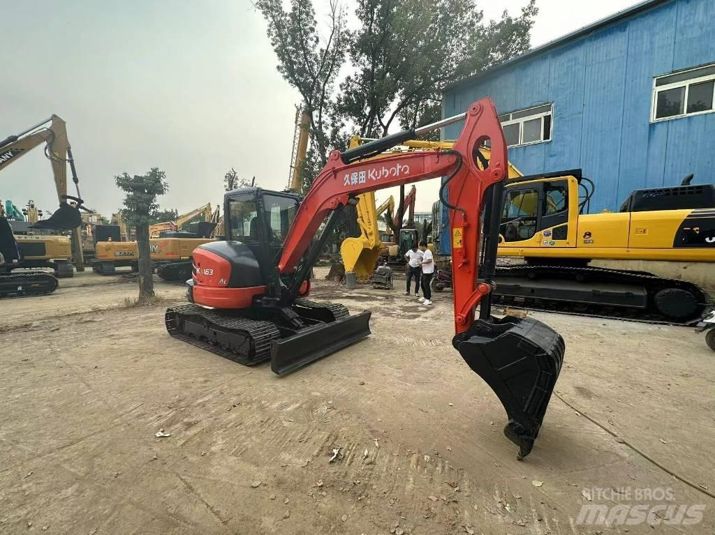 Kubota KX 163 Pásové rýpadlá