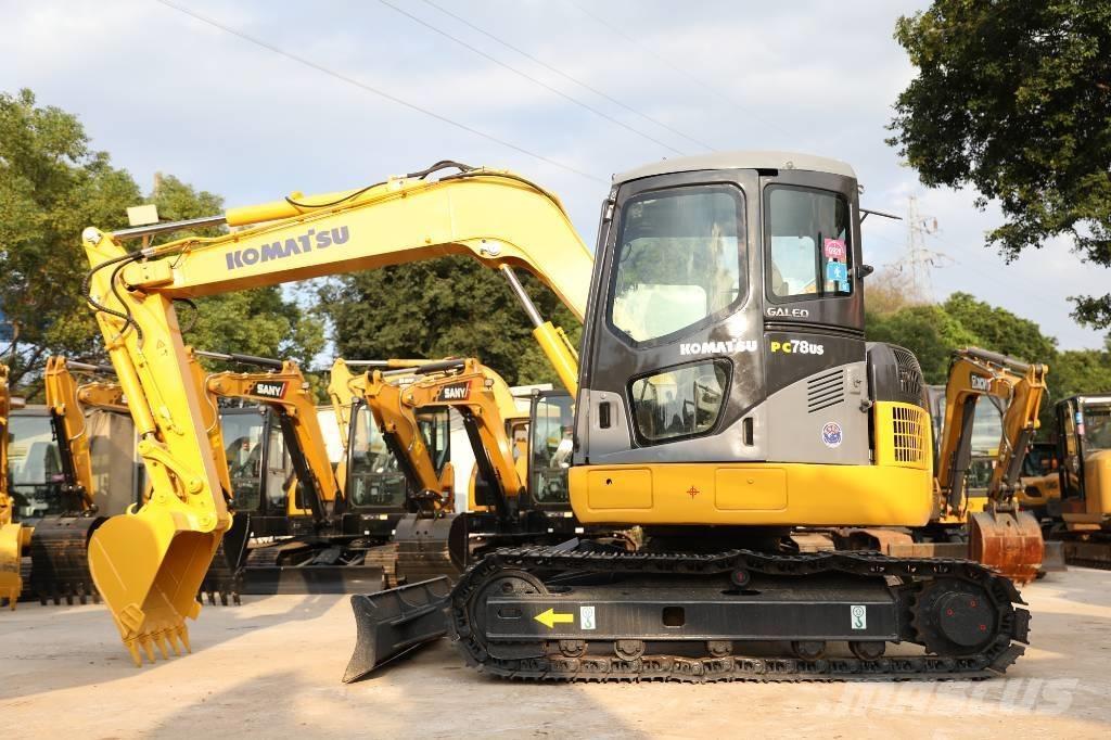 Komatsu PC 78 US-6 Midi rýpadlá 7 t - 12 t