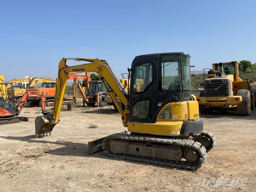 Komatsu PC 55 Mini rýpadlá < 7t