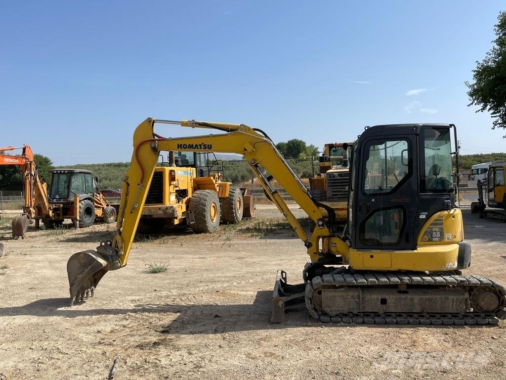 Komatsu PC 55 Mini rýpadlá < 7t