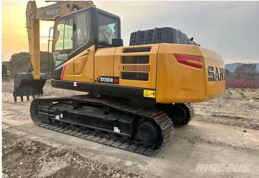 Sany SY 205 H Pásové rýpadlá