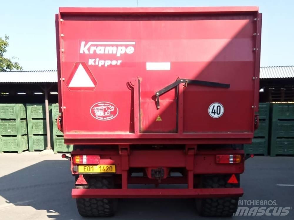 Krampe Big Body 550 Valníkové návesy/Návesy sa sklápacím bočnicami