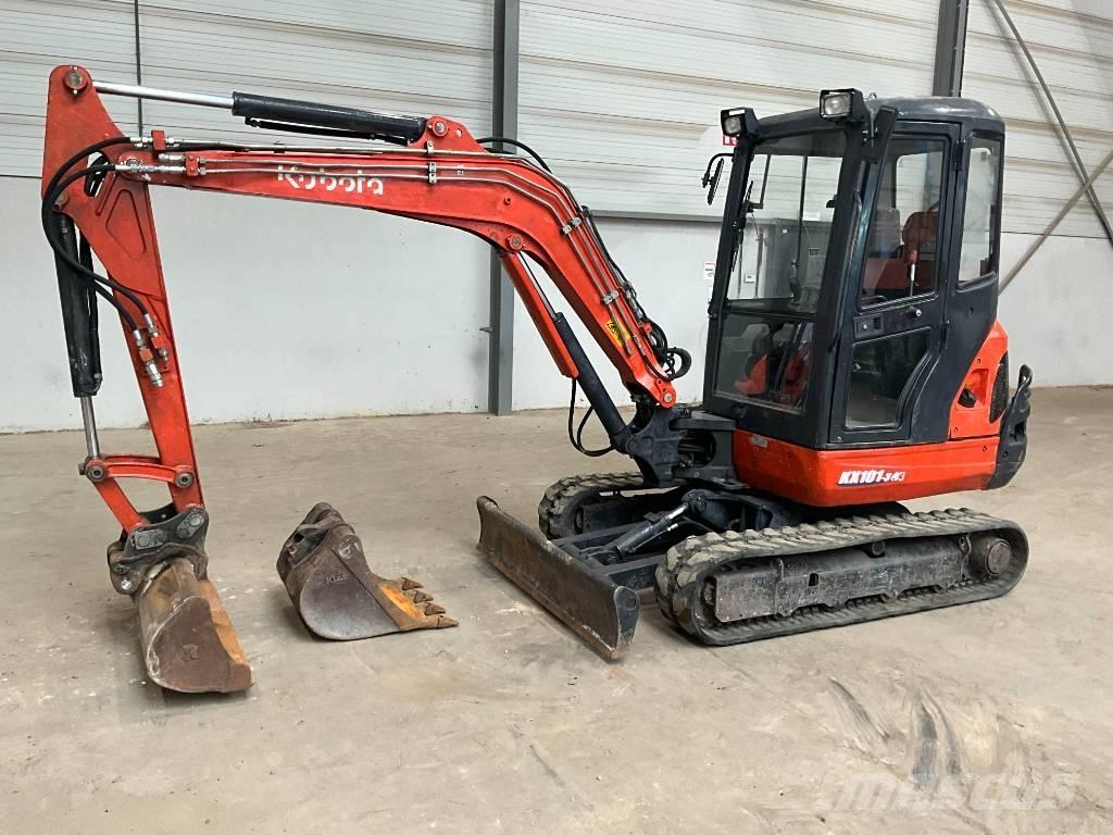 Kubota KX 101-3 A 3 Mini rýpadlá < 7t