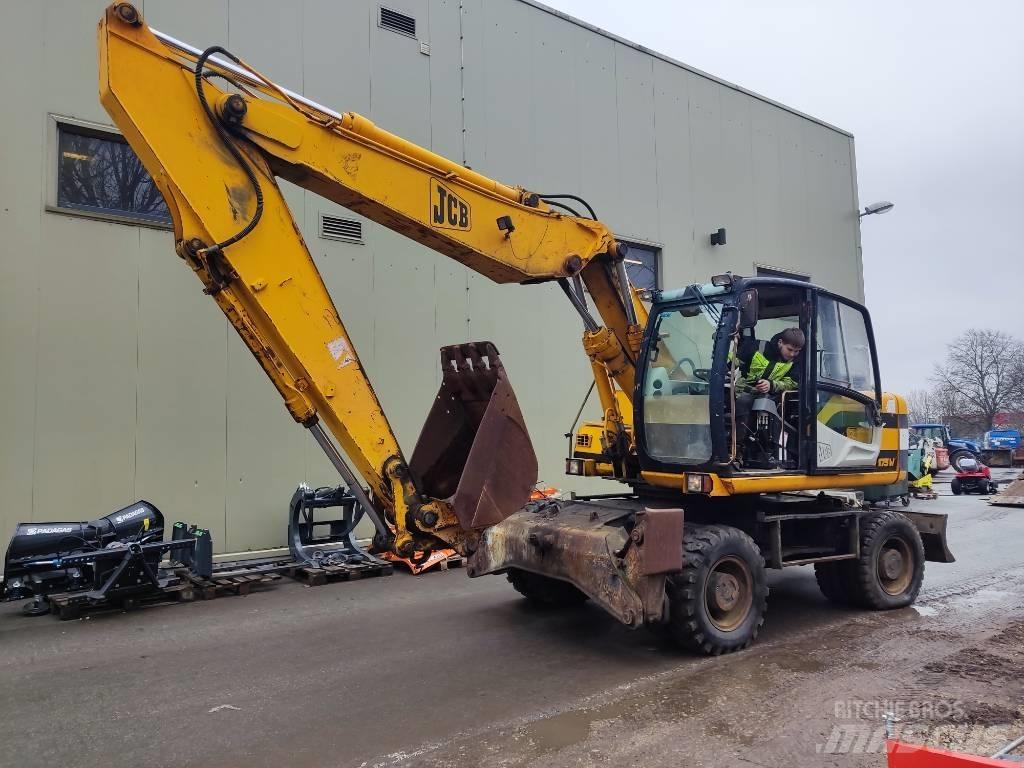 JCB JS 175 W Kolesové rýpadlá