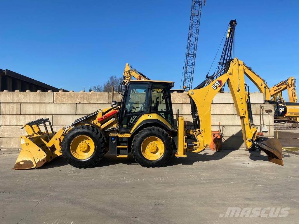 CAT 444  4x4 Rýpadlo-nakladače