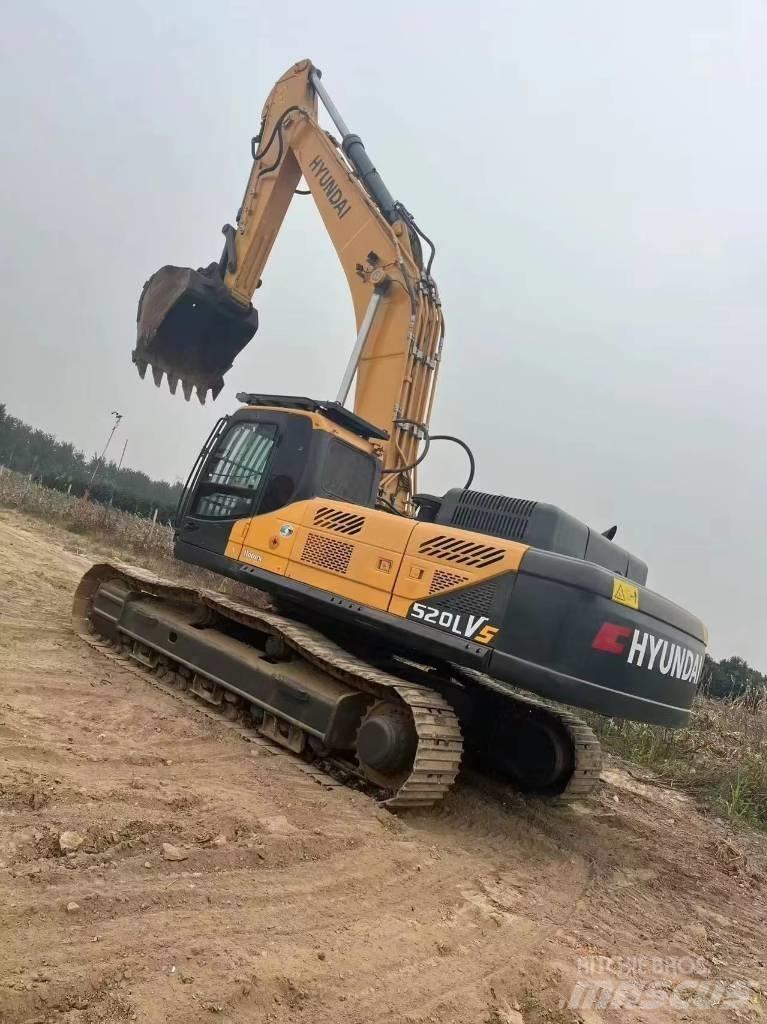 Hyundai Robex 520 VS Pásové rýpadlá