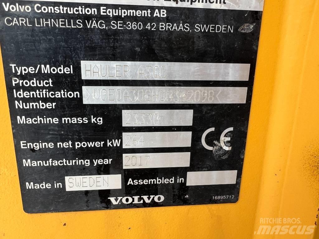 Volvo A30G Kĺbové nákladné autá