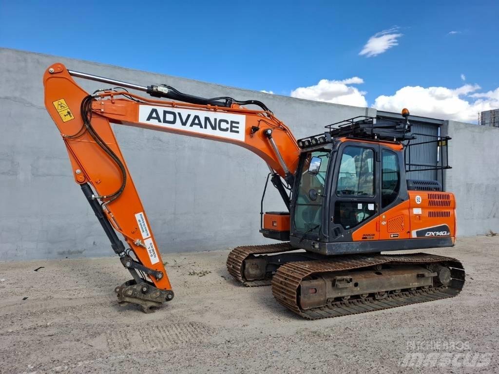 Doosan DX 140LC-5 Pásové rýpadlá