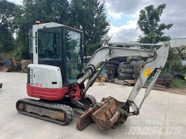 Takeuchi TB 23 R Mini rýpadlá < 7t