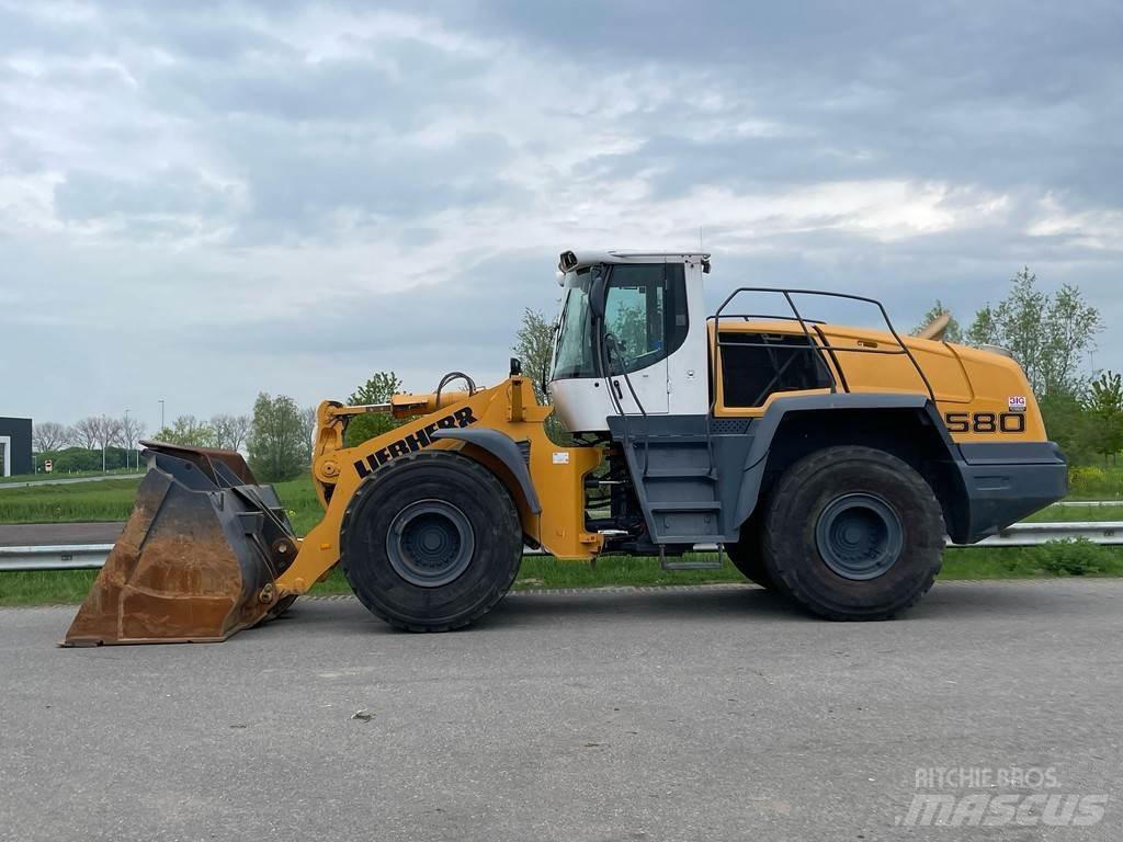 Liebherr L580 Kolesové nakladače