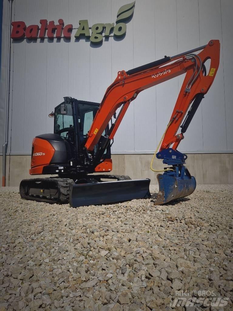 Kubota KX 060-5 Mini rýpadlá < 7t
