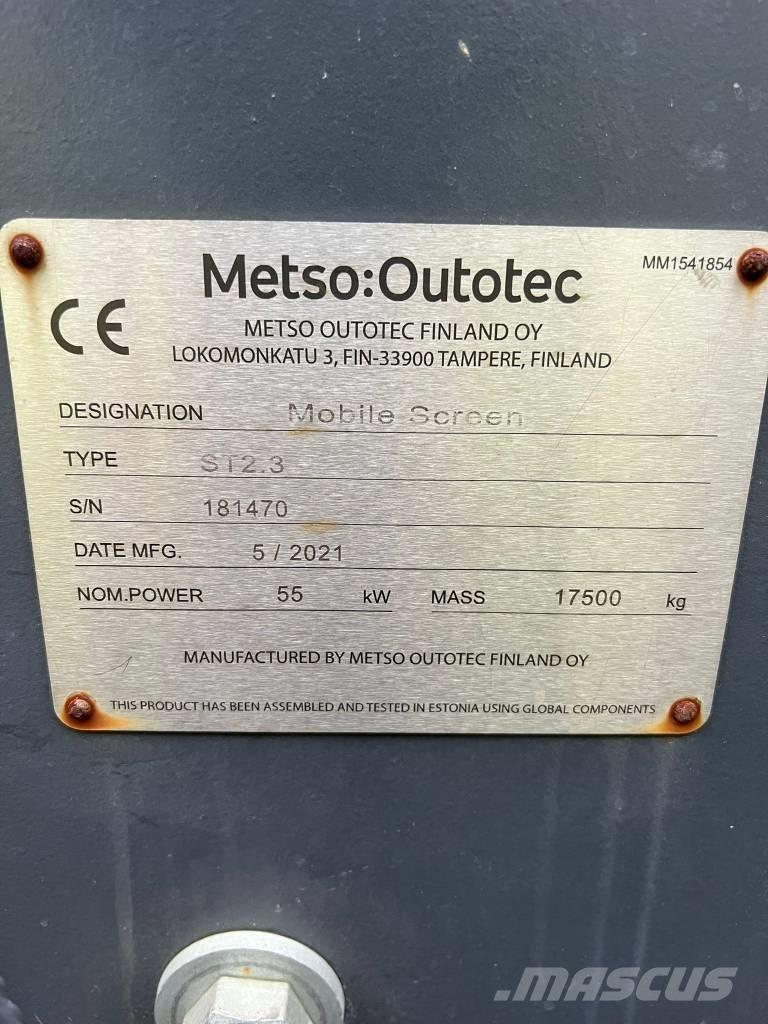 Metso ST2.3 Mobilné triediče