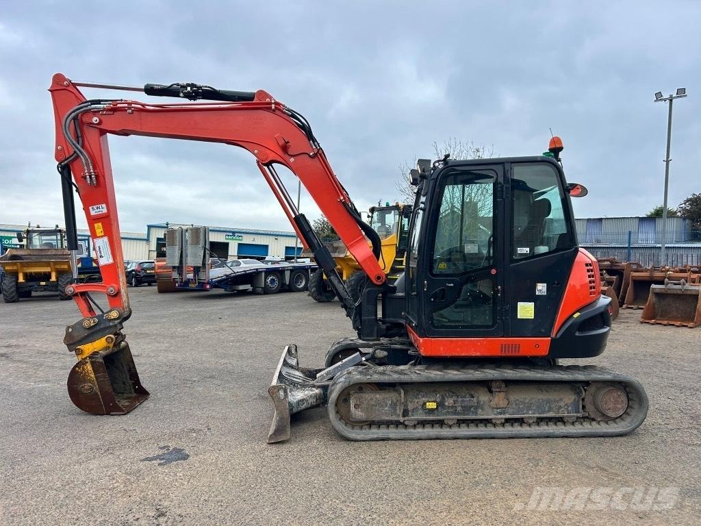 Kubota KX080-4 Midi rýpadlá 7 t - 12 t