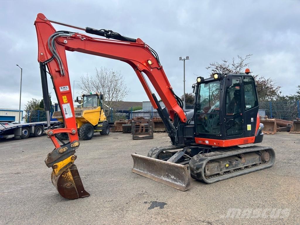 Kubota KX080-4 Midi rýpadlá 7 t - 12 t