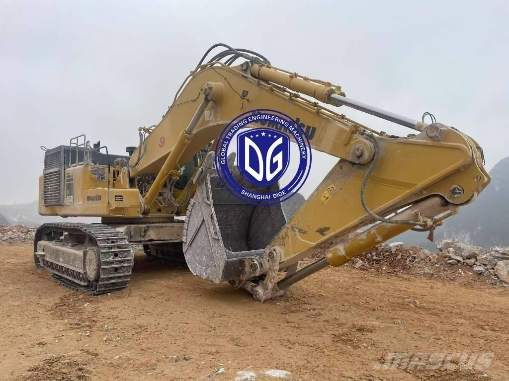 Komatsu PC 850-8 Pásové rýpadlá