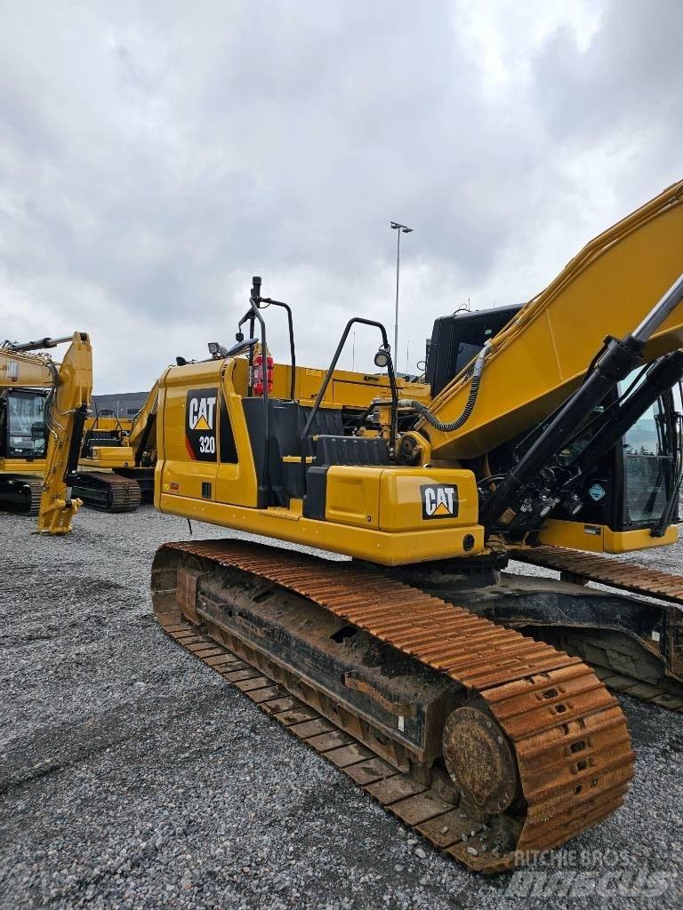 CAT 320 Pásové rýpadlá