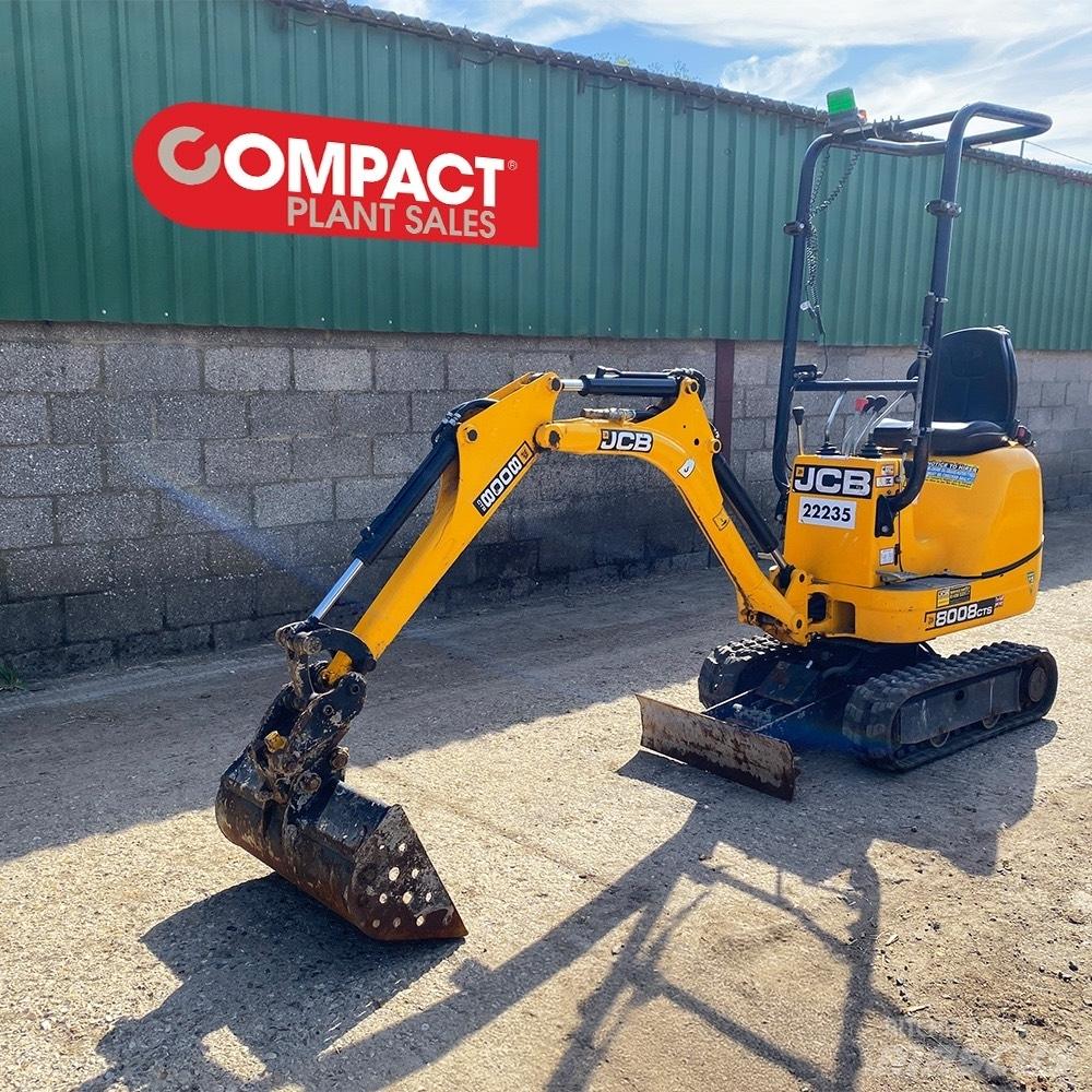 JCB 8008 Mini rýpadlá < 7t
