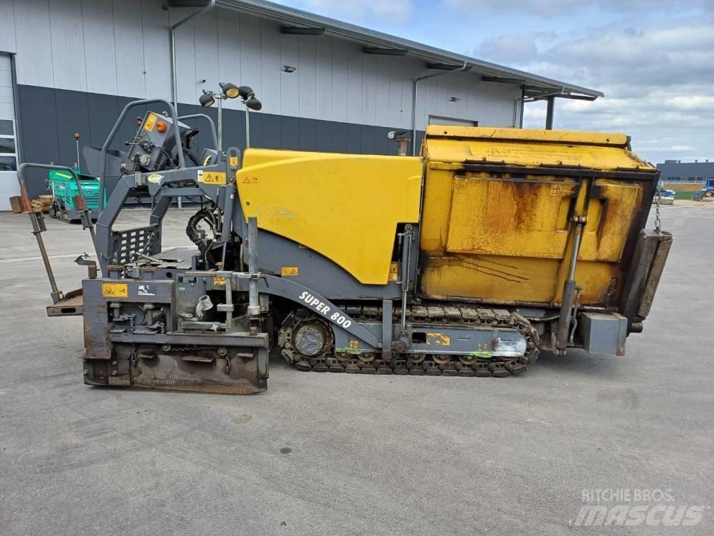 Vögele Super 800 Finišéry