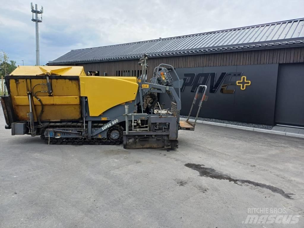 Vögele Super 800 Finišéry