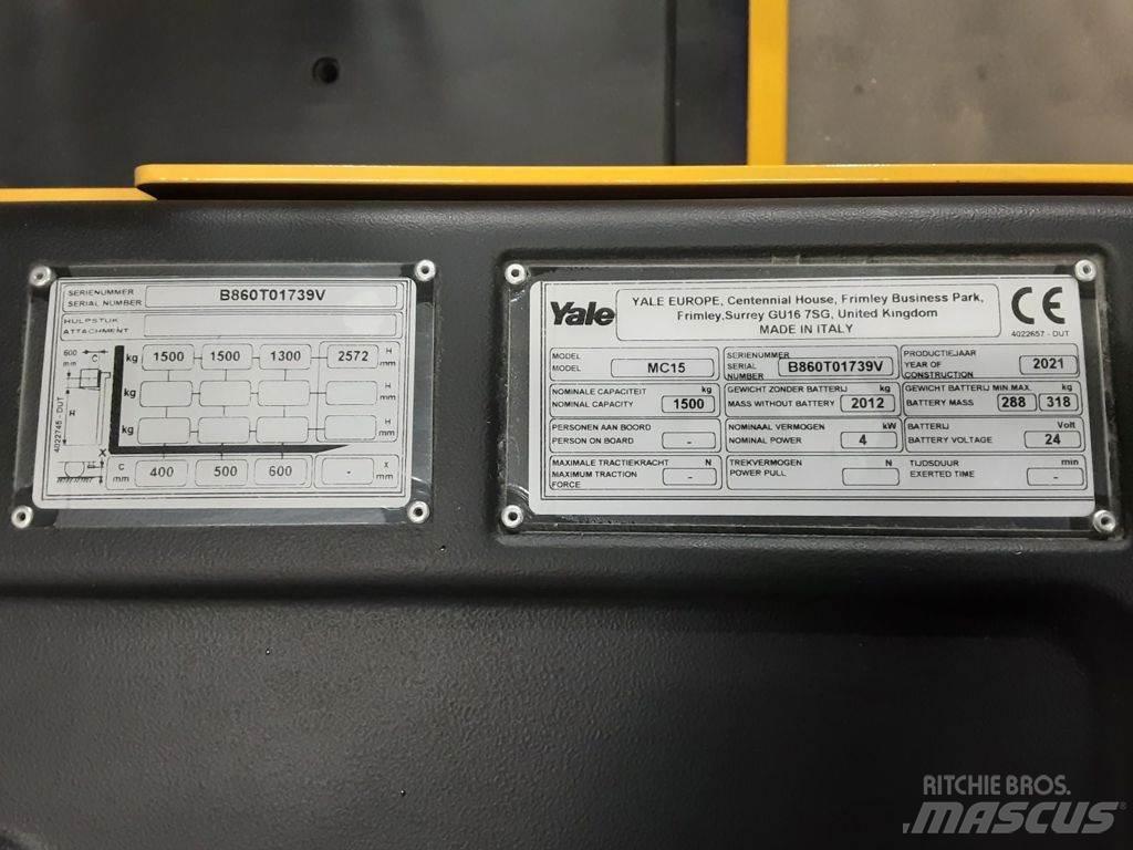 Yale MC15 Retraky