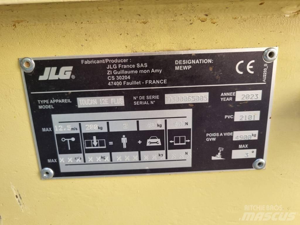 JLG Toucan 12 E Plus Kĺbové plošiny