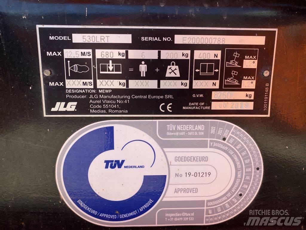 JLG 530LRT Nožnicové zdvíhacie plošiny