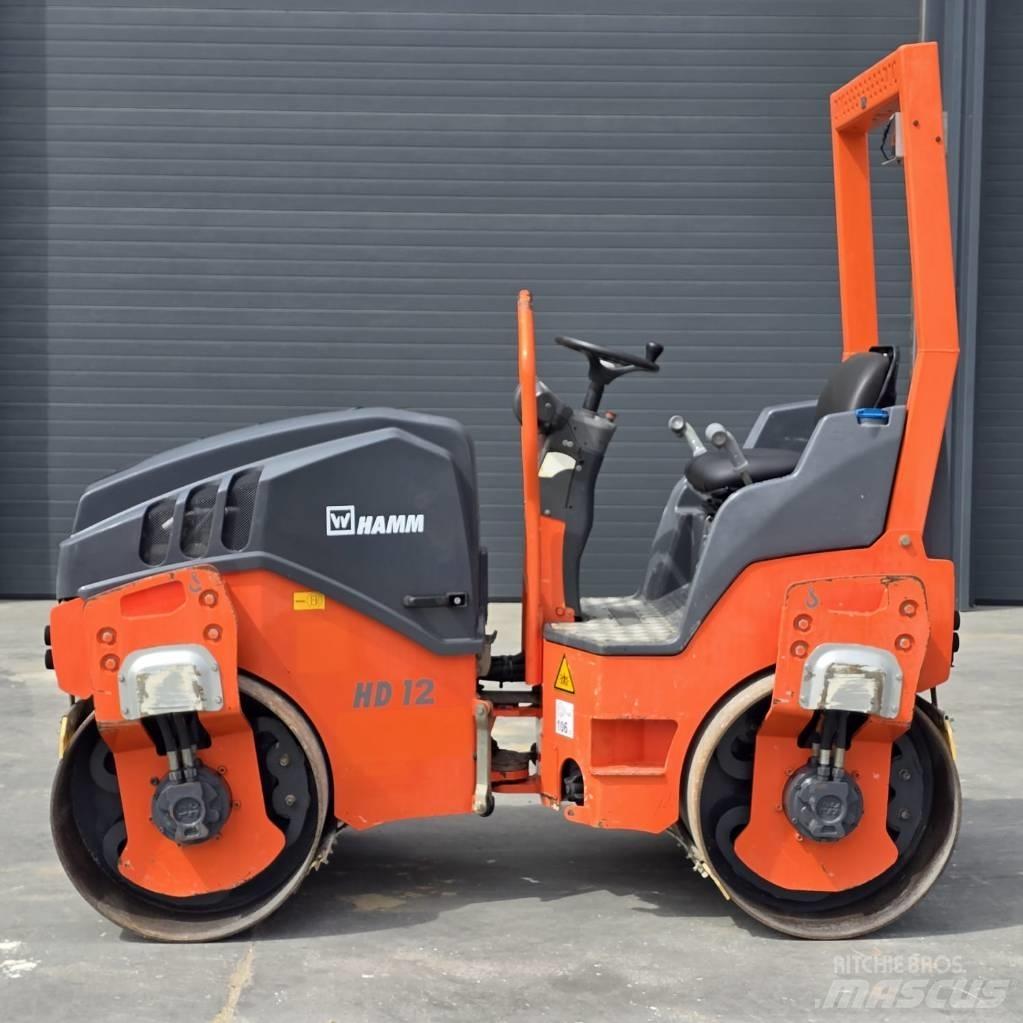 Hamm HD 12 VV Tandemové valce