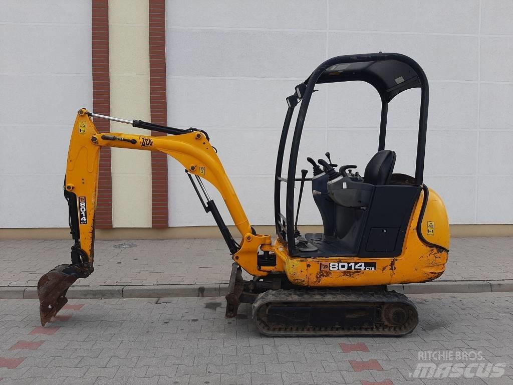 JCB 8014 Mini rýpadlá < 7t