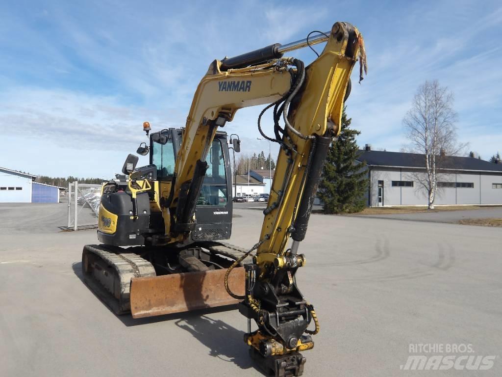 Yanmar SV 100 Midi rýpadlá 7 t - 12 t