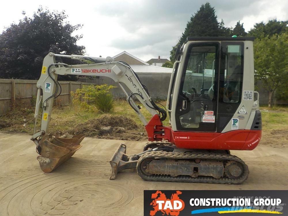 Takeuchi TB228 Mini rýpadlá < 7t