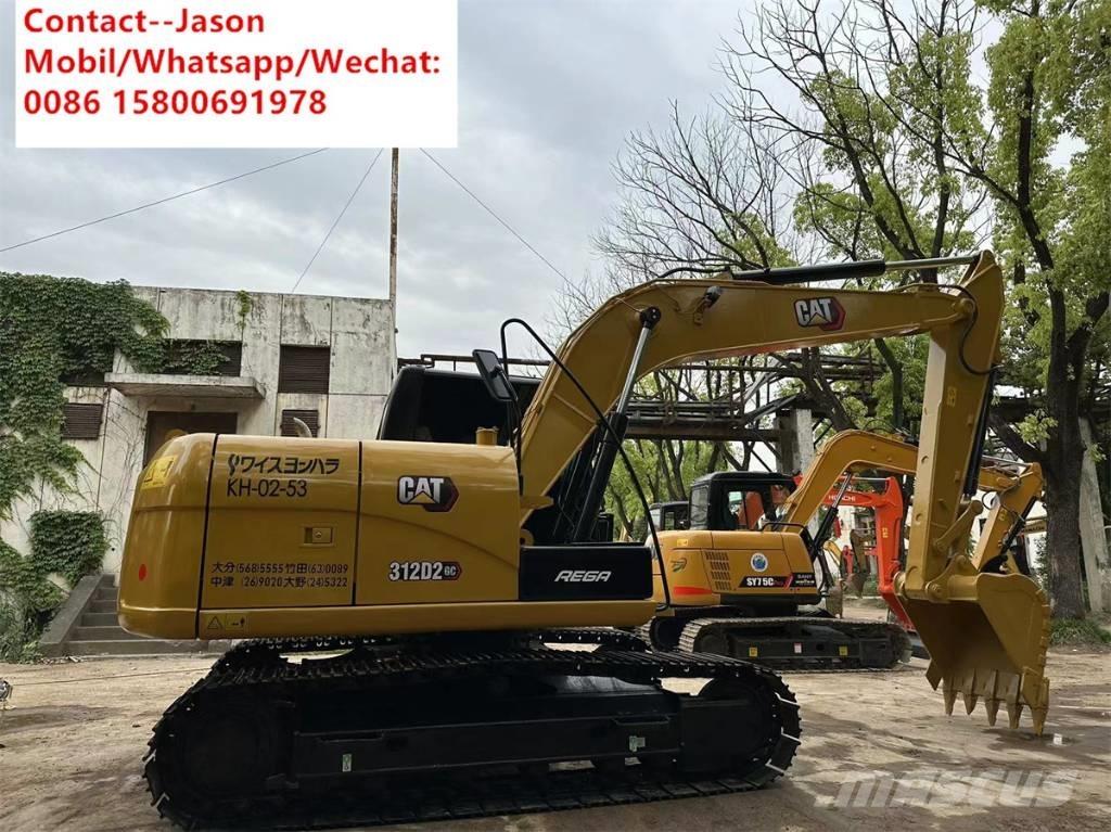 CAT 312 D2GC Pásové rýpadlá