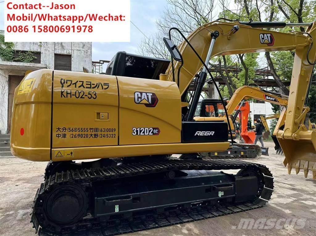 CAT 312 D2GC Pásové rýpadlá
