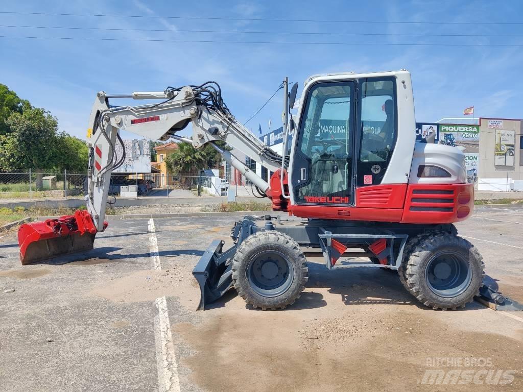 Takeuchi TB 295 W Kolesové rýpadlá