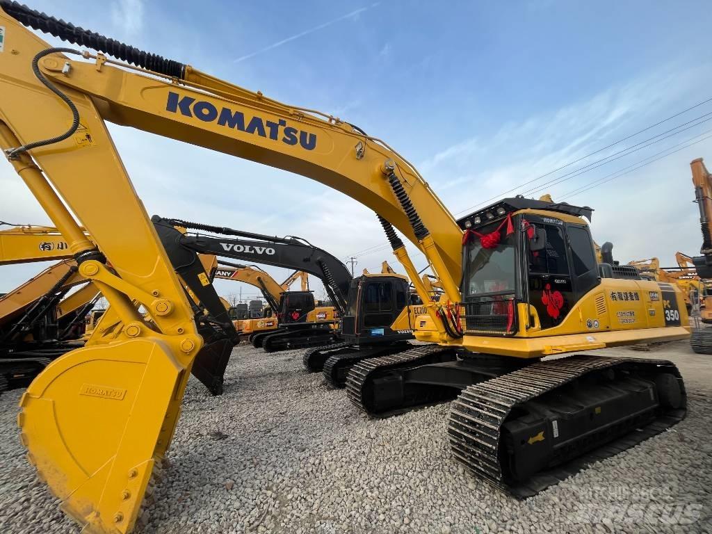 Komatsu PC 350 Pásové rýpadlá