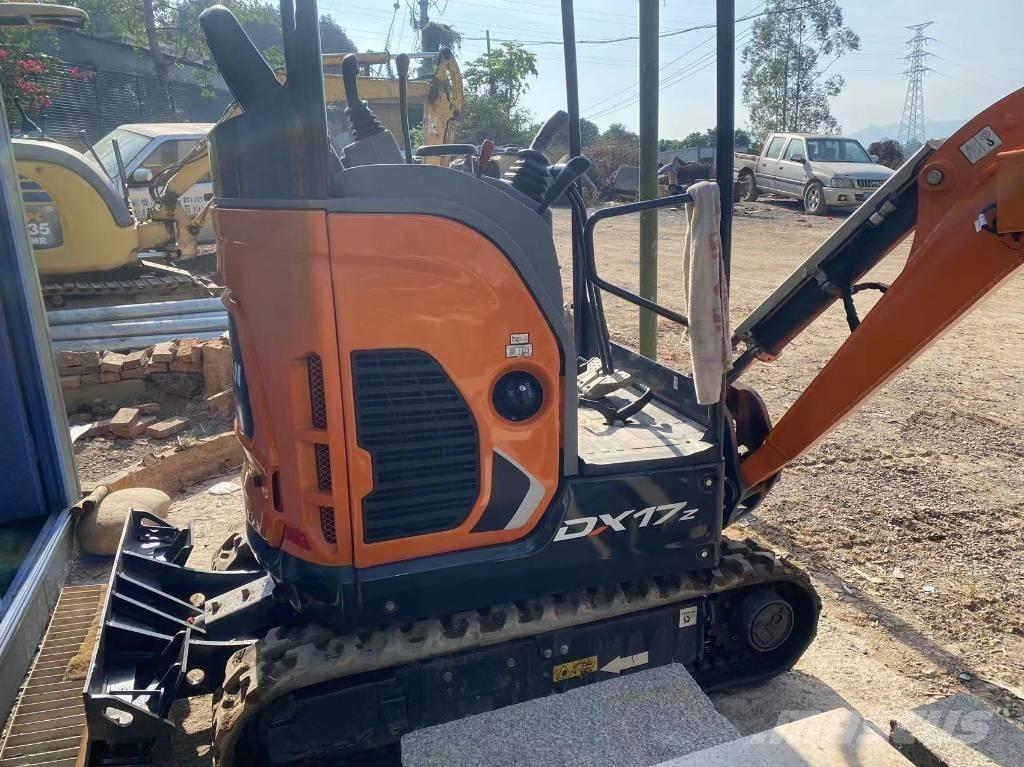 Doosan DX 17 Mini rýpadlá < 7t