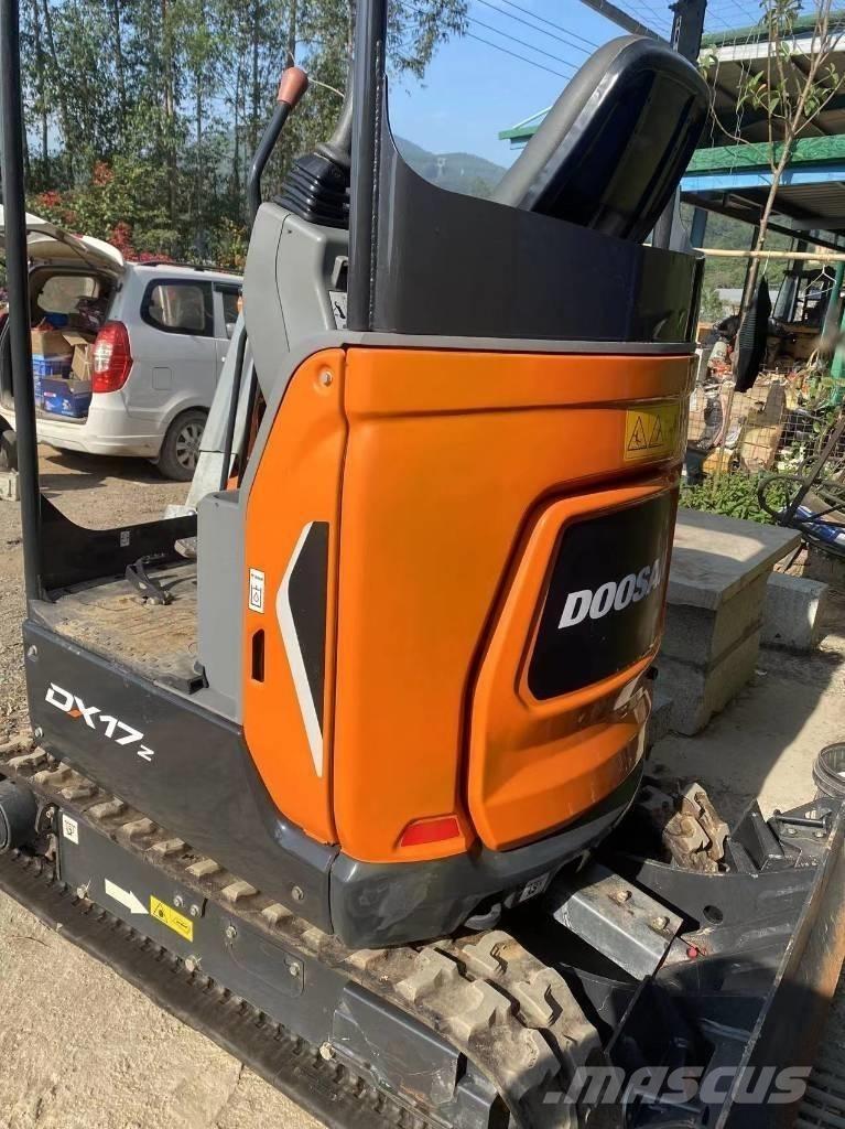 Doosan DX 17 Mini rýpadlá < 7t