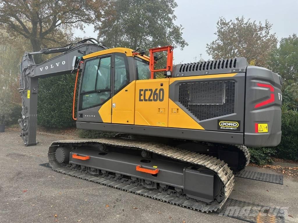 Volvo EC 260 Pásové rýpadlá