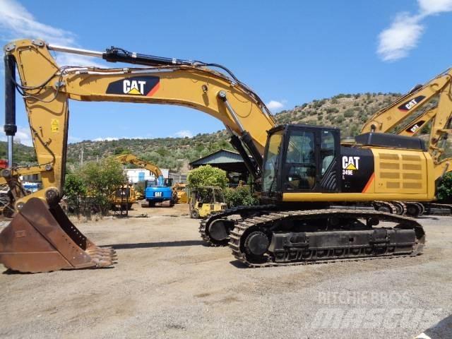 CAT 349 E Pásové rýpadlá