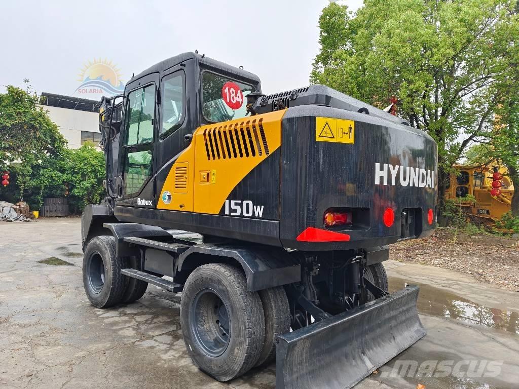 Hyundai Robex 150W Kolesové rýpadlá