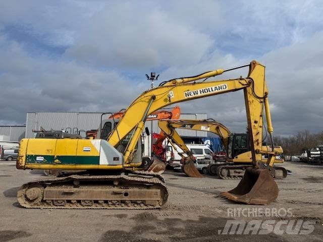 New Holland E 215 Pásové rýpadlá