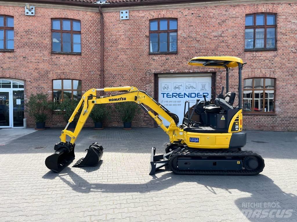 Komatsu PC 26 MR-3 Mini rýpadlá < 7t