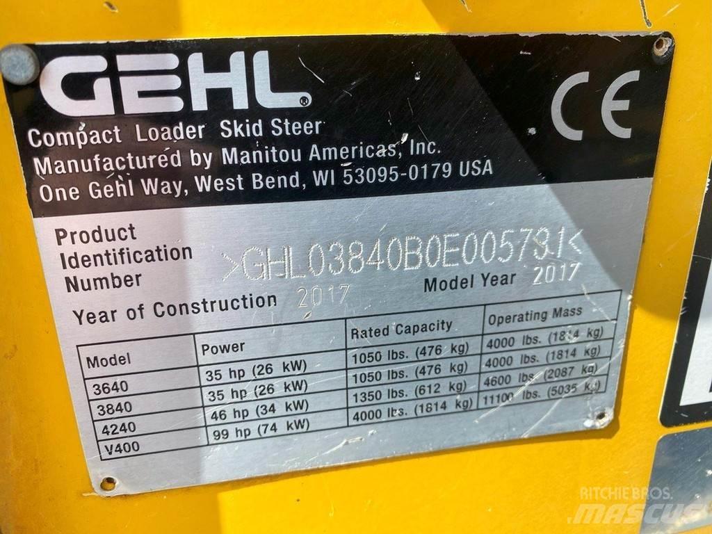 Gehl SL3840 NVT Šmykom riadené nakladače