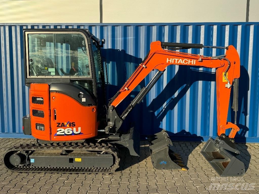 Hitachi ZX 26 U-6 Mini rýpadlá < 7t