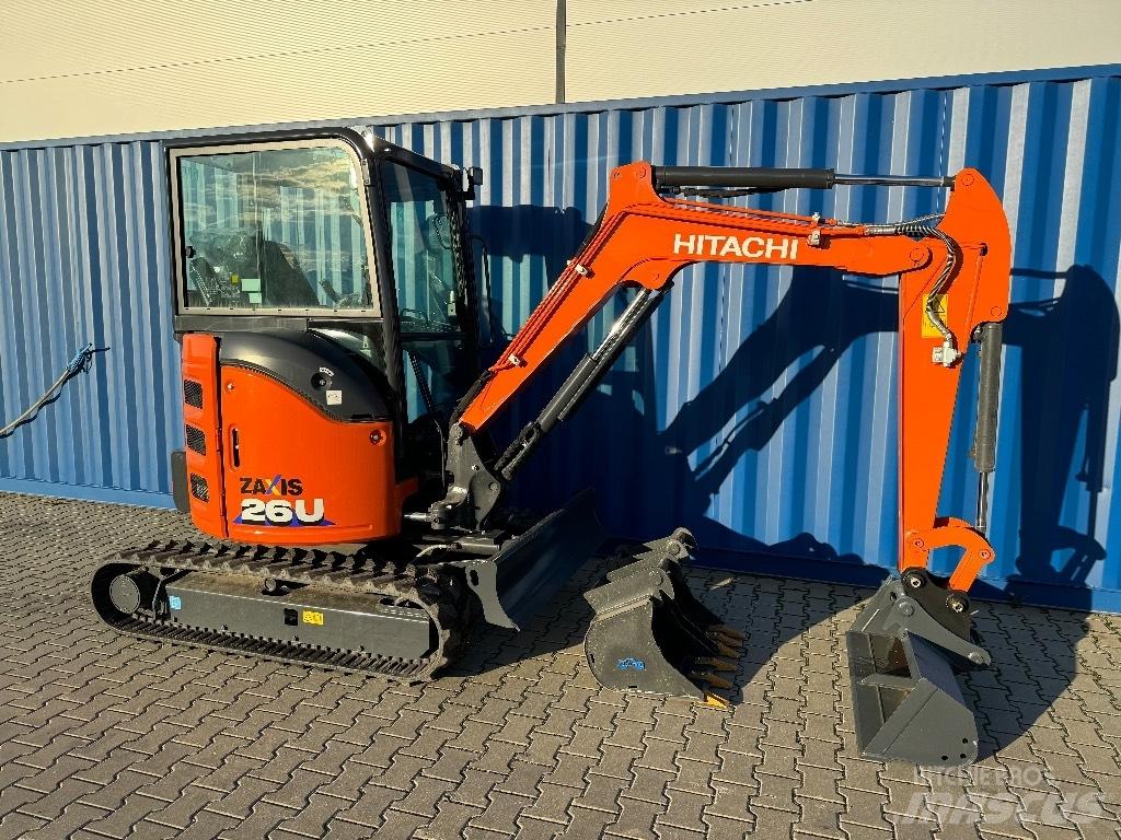 Hitachi ZX 26 U-6 Mini rýpadlá < 7t
