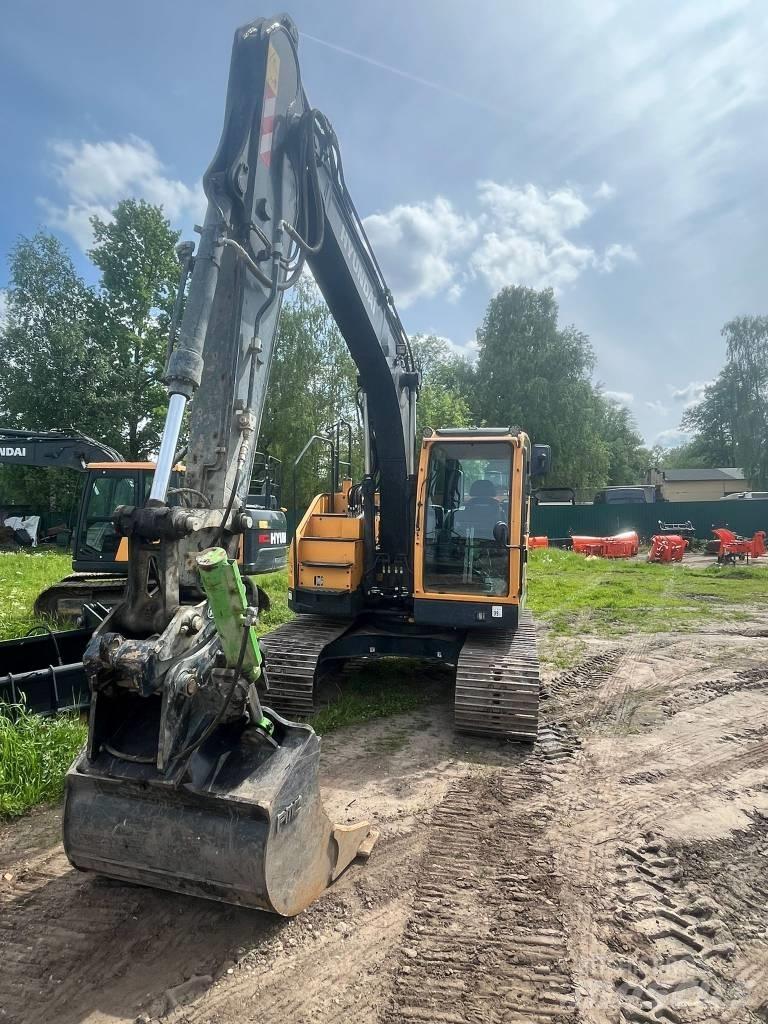 Hyundai HX130ALCR Pásové rýpadlá
