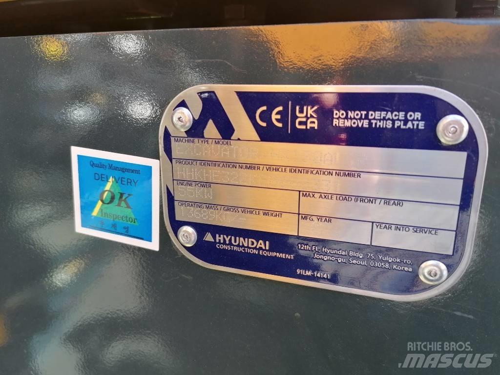 Hyundai HX130ALCR Pásové rýpadlá