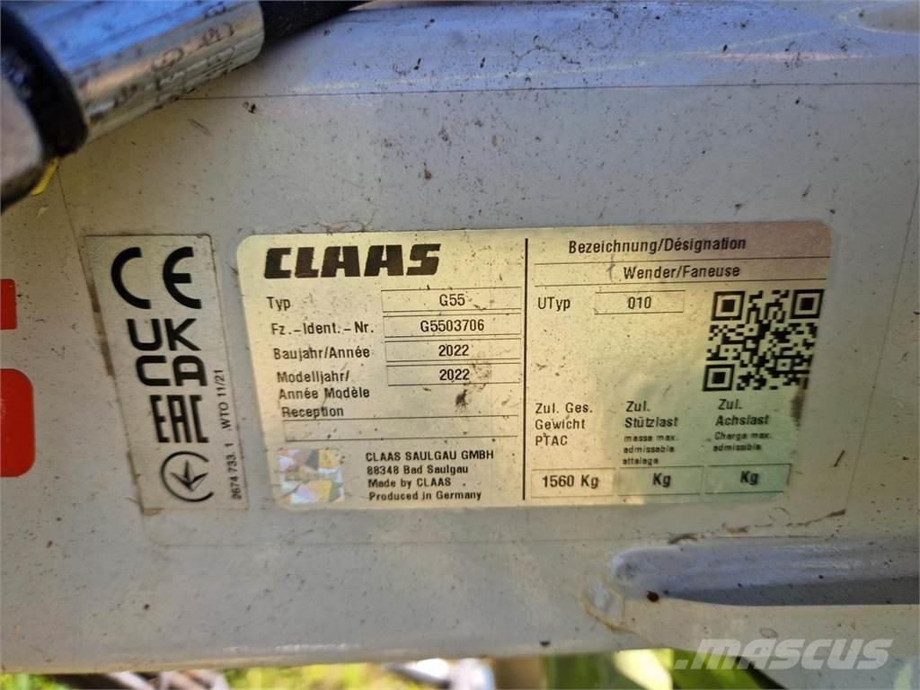 CLAAS Volto 1100 Obracače a zhrabovače sena